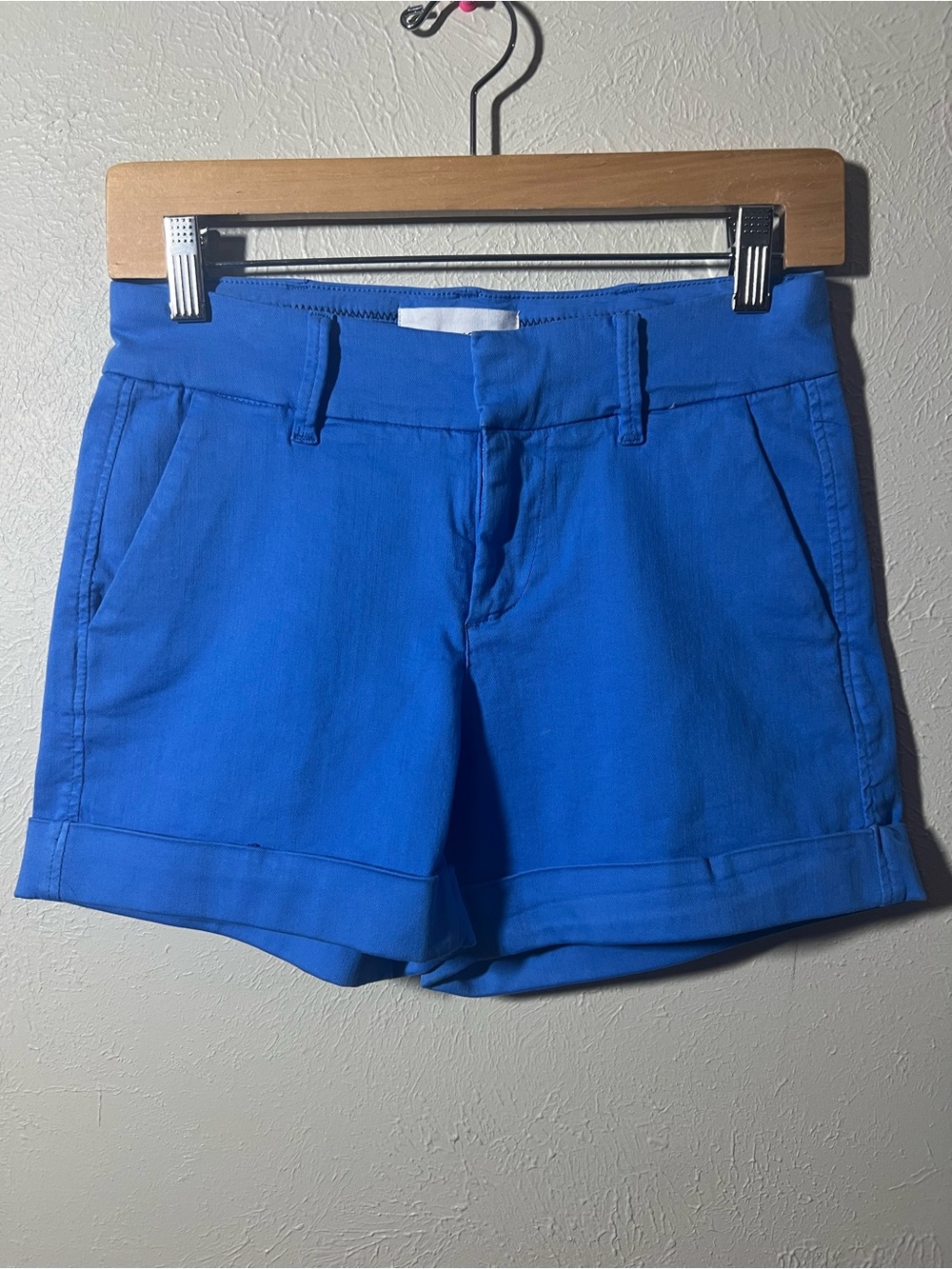 Dear John North Hampton Blue Women's Casual Cuffed Shorts size 25